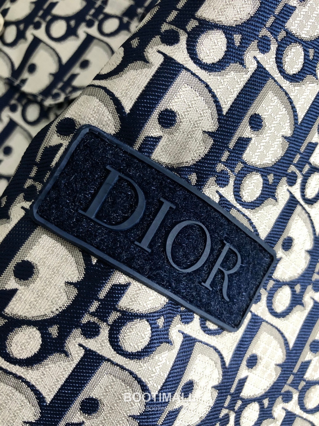 Dior Logo Jacquard Nylon Jacket Black 디올 로고 자카드 나일론 자켓 블랙 6