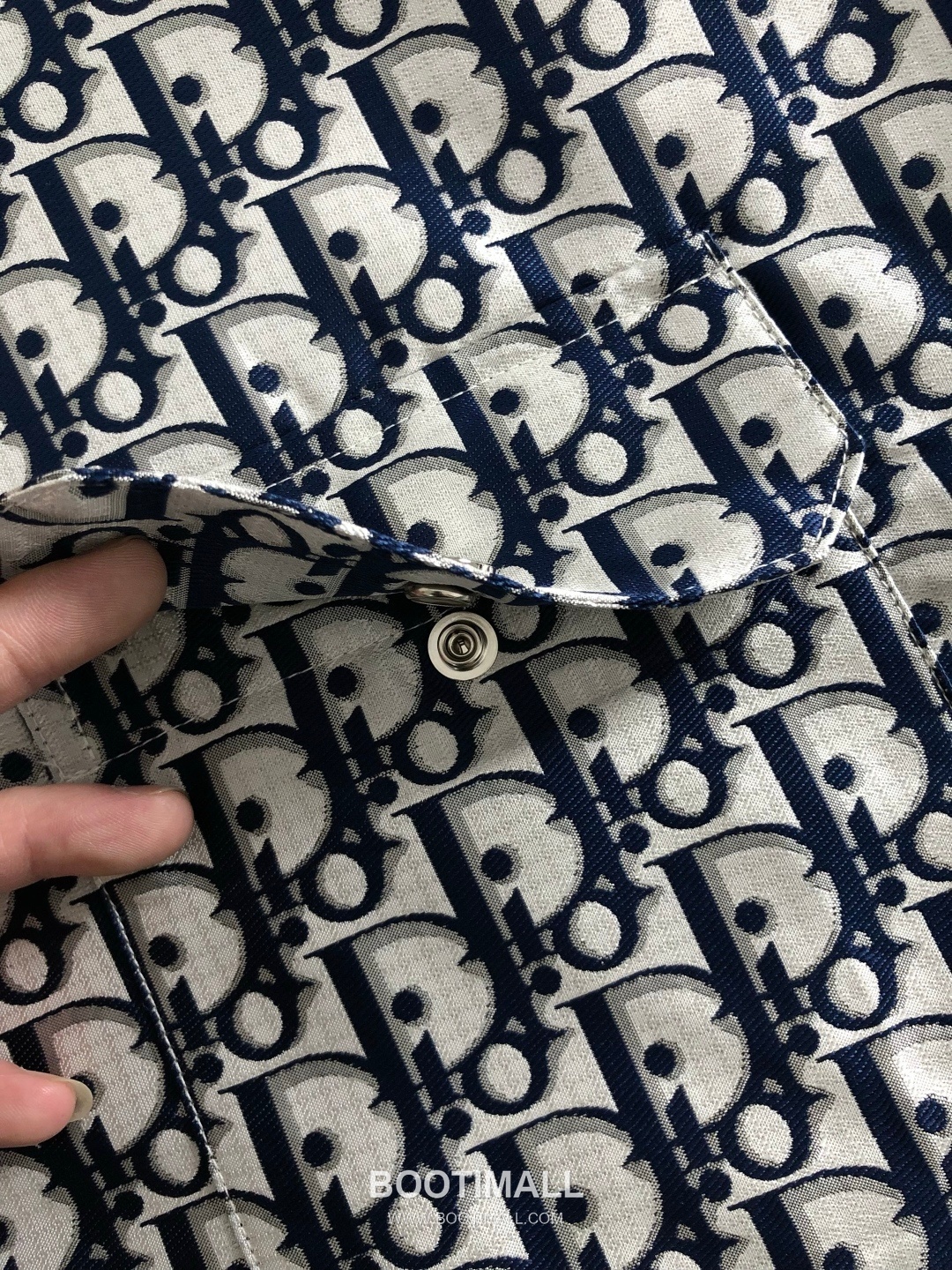 Dior Logo Jacquard Nylon Jacket Black 디올 로고 자카드 나일론 자켓 블랙 10