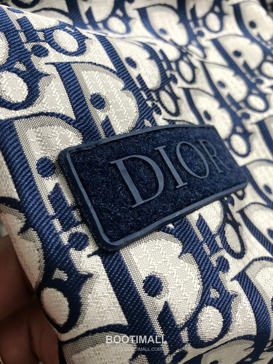 Dior Logo Jacquard Nylon Jacket Black 디올 로고 자카드 나일론 자켓 블랙 11