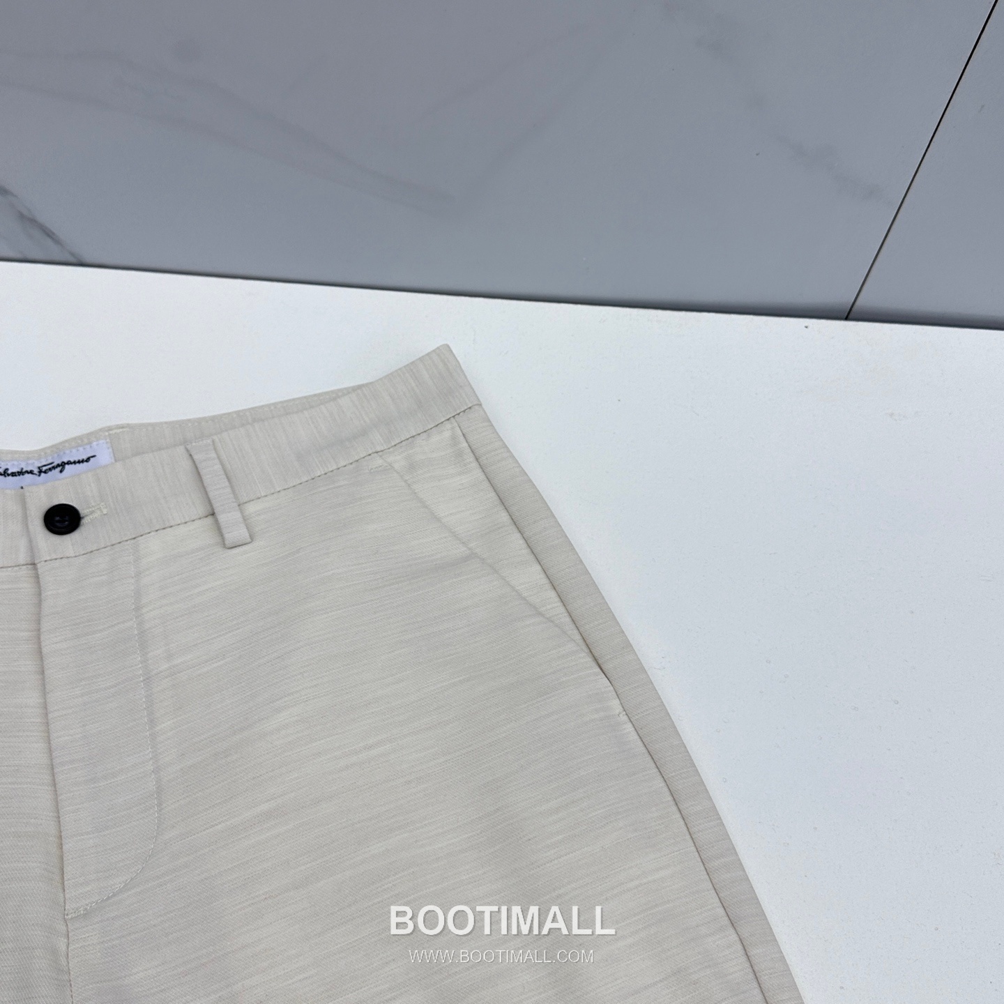 Ferragamo Tailored Cotton Blend Trousers Black 페라가모 테일러드 코튼 블렌드 트라우저 블랙 7