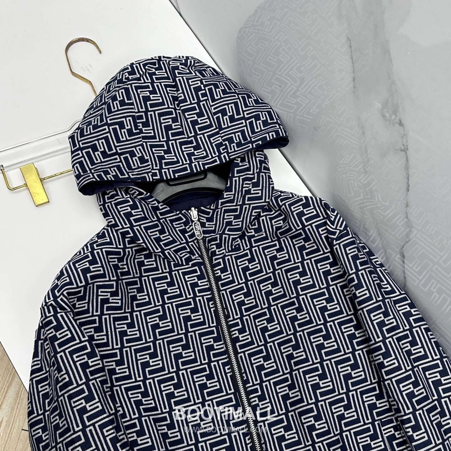 Fendi Reversible Hooded Jacket Blue 펜디 리버서블 후드 집업 자켓 블루 6