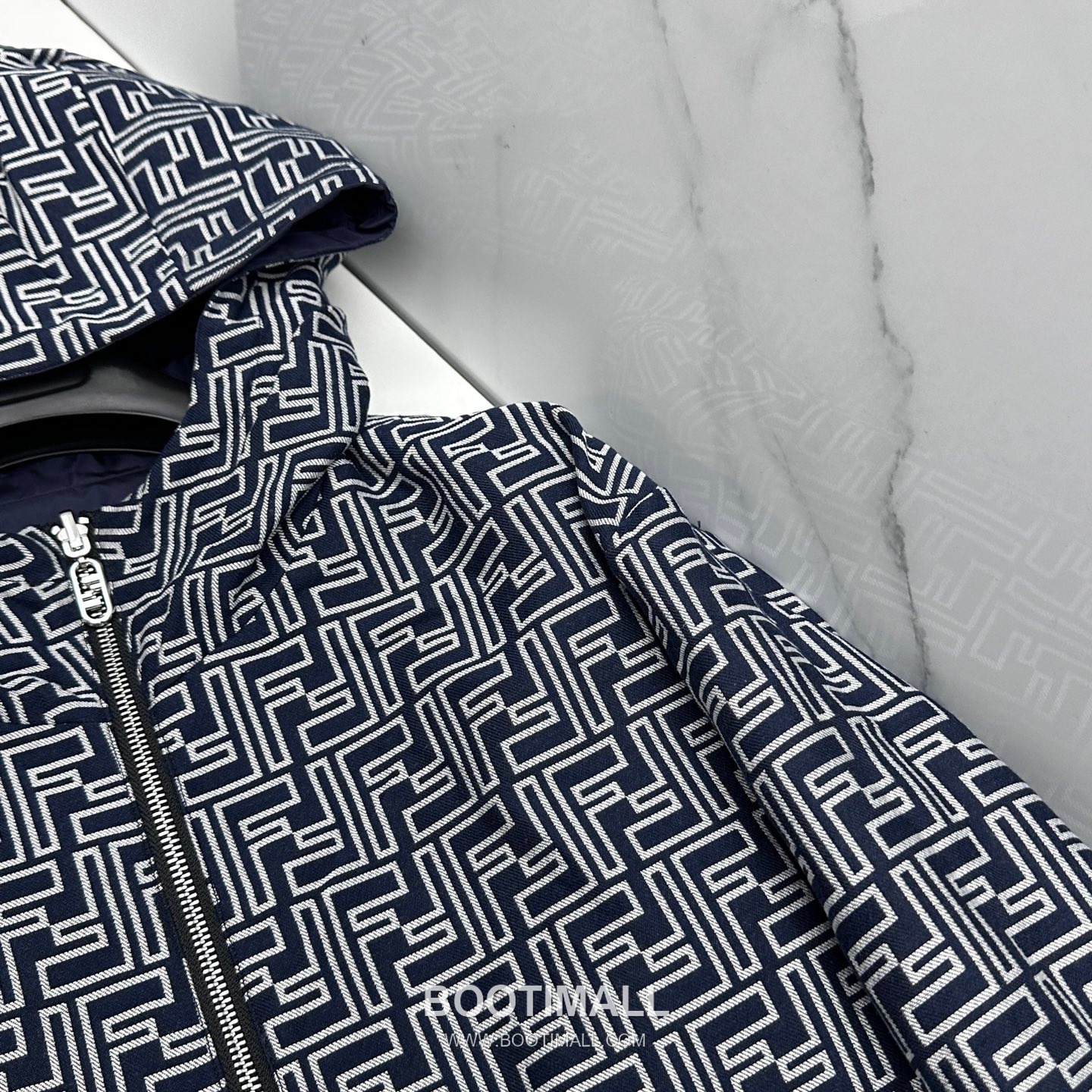 Fendi Reversible Hooded Jacket Blue 펜디 리버서블 후드 집업 자켓 블루 7