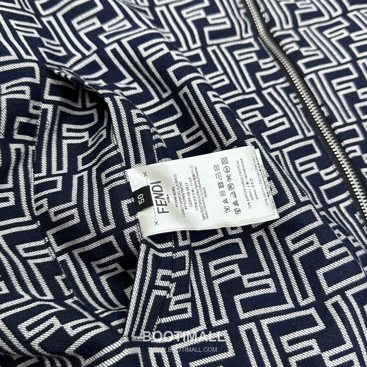 Fendi Reversible Hooded Jacket Blue 펜디 리버서블 후드 집업 자켓 블루 8