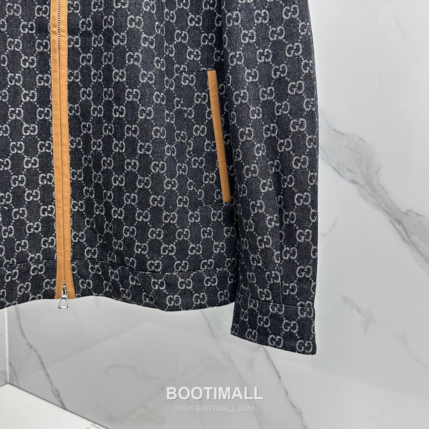 Gucci 2026 S/S Premium Fabric Jacket Black Blue 구찌 2026 봄여름 프리미엄 패브릭 자켓 블랙 블루 4