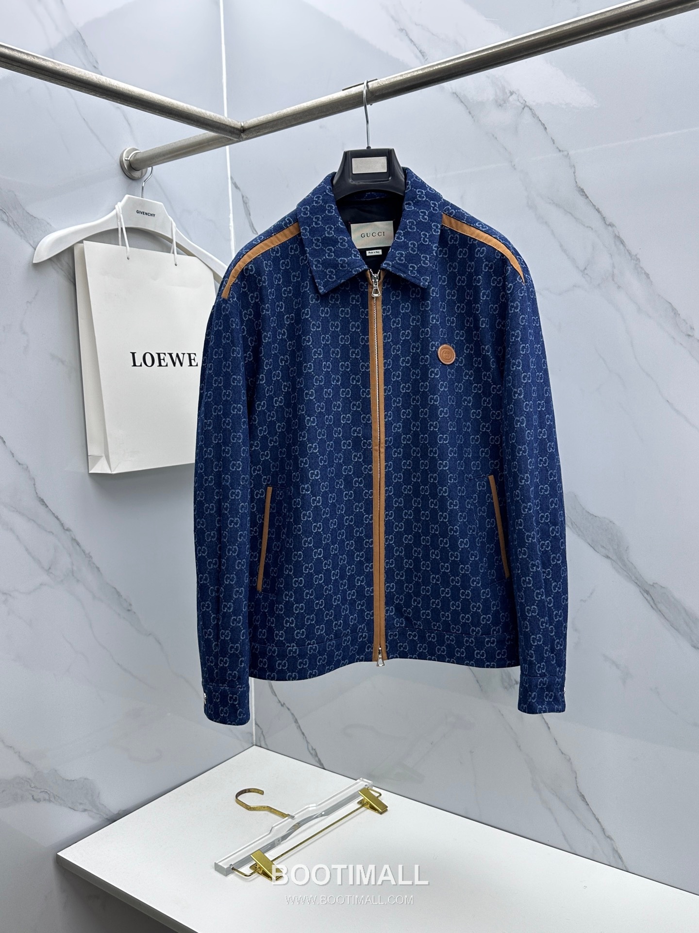 Gucci 2026 S/S Premium Fabric Jacket Black Blue 구찌 2026 봄여름 프리미엄 패브릭 자켓 블랙 블루 1