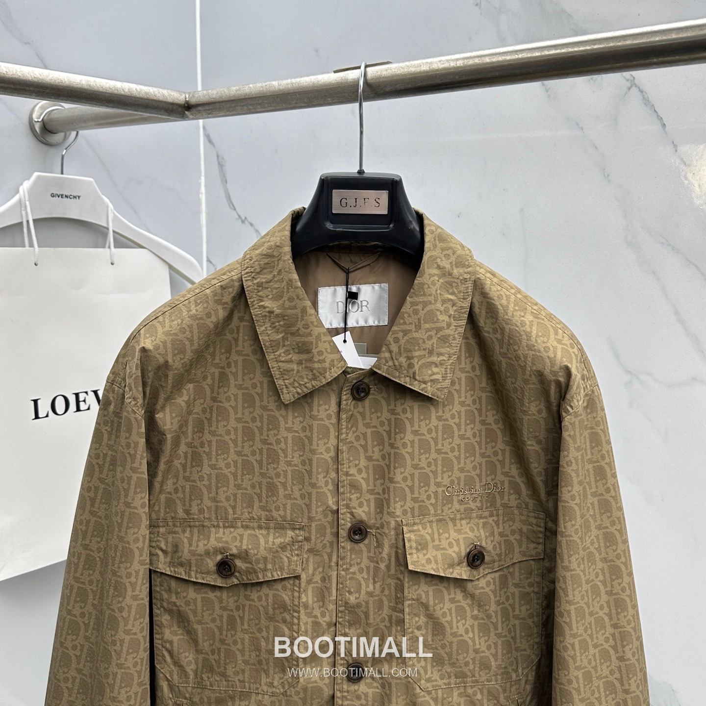 Dior Jacquard Collar Jacket Black 디올 자카드 칼라 자켓 블랙 3