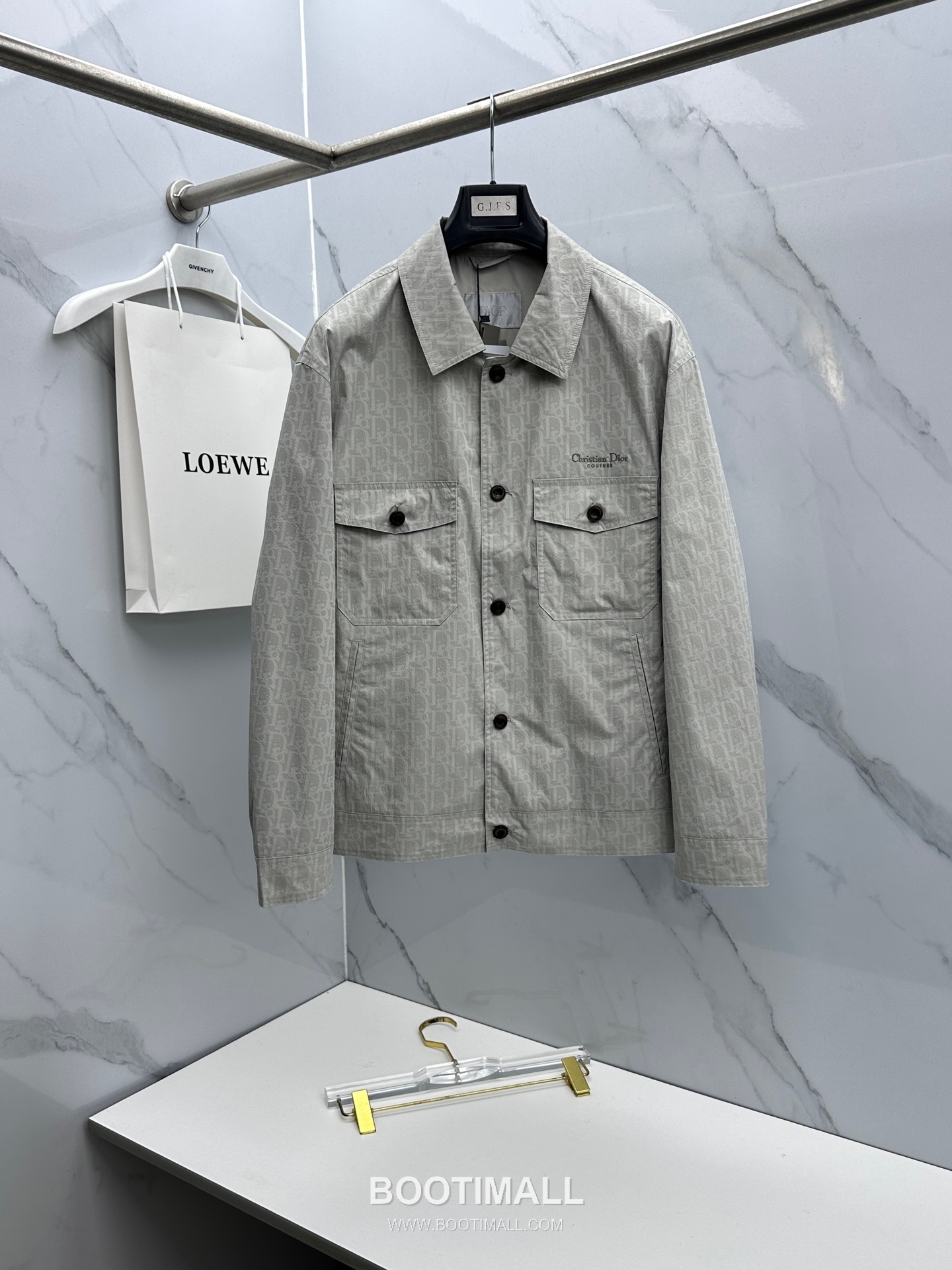 Dior Jacquard Collar Jacket Black 디올 자카드 칼라 자켓 블랙 1