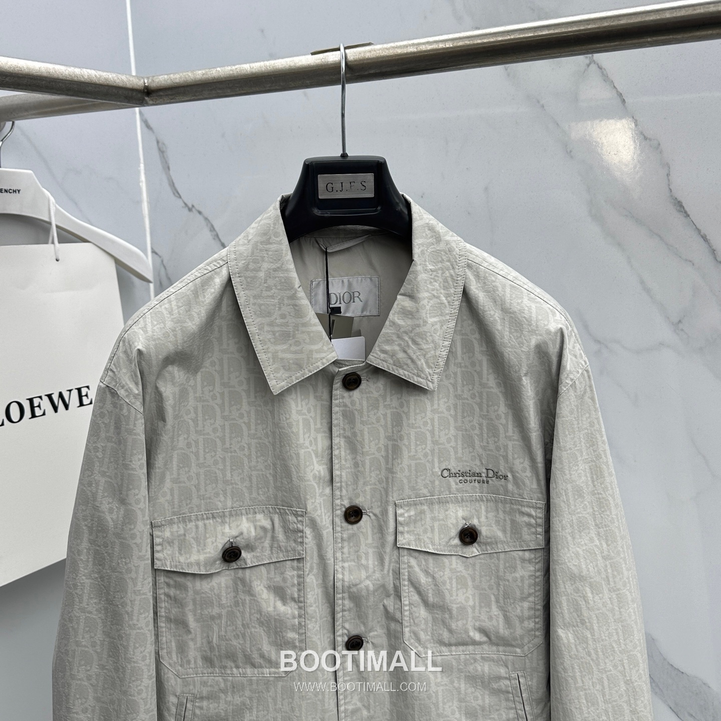 Dior Jacquard Collar Jacket Black 디올 자카드 칼라 자켓 블랙 3