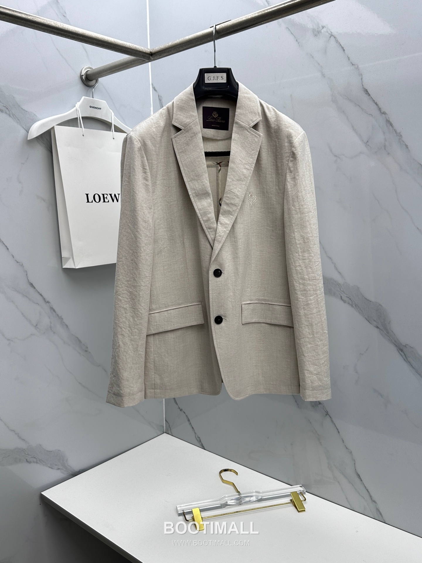 Loro Piana Cotton Linen Blend Blazer Jacket 로로피아나 코튼 린넨 블렌드 블레이저 자켓 1