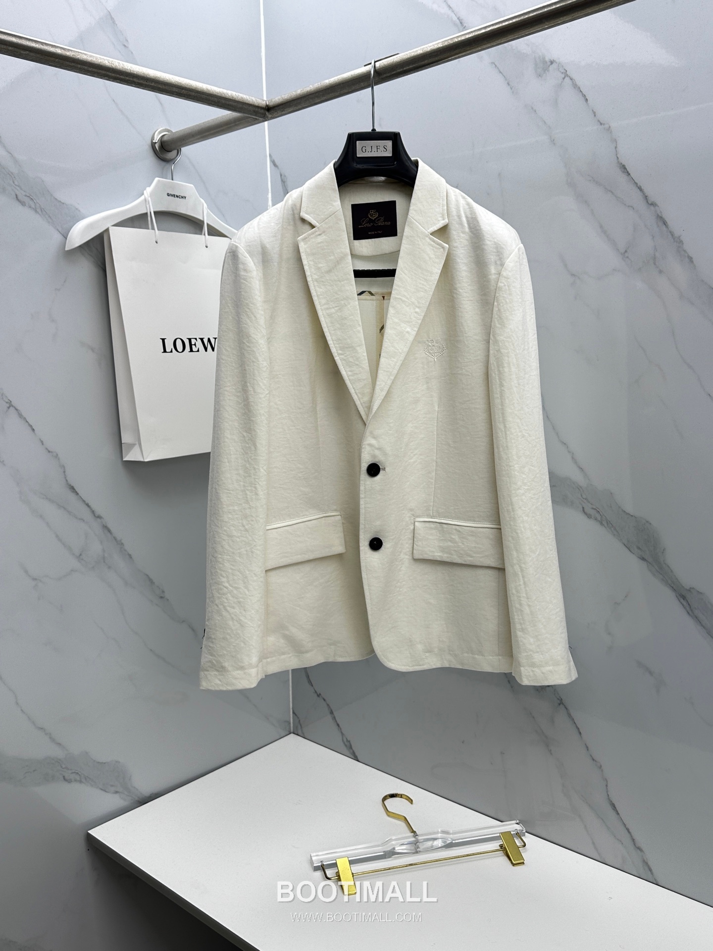 Loro Piana Cotton Linen Blend Blazer Jacket 로로피아나 코튼 린넨 블렌드 블레이저 자켓 1