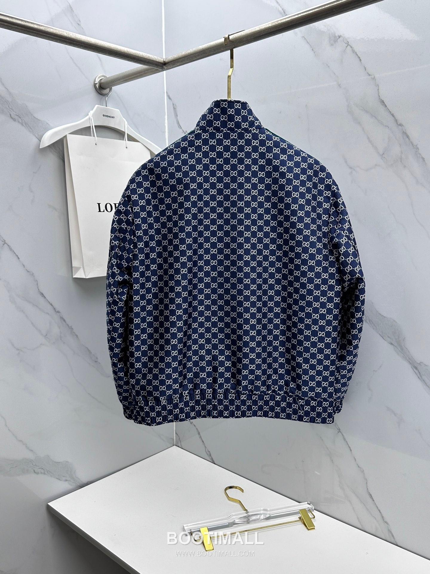 Gucci Stand Collar Jacket Navy 구찌 스탠드 칼라 자켓 네이비 2