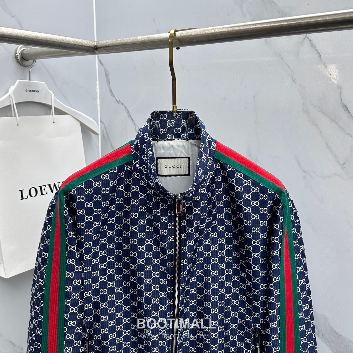 Gucci Stand Collar Jacket Navy 구찌 스탠드 칼라 자켓 네이비 3