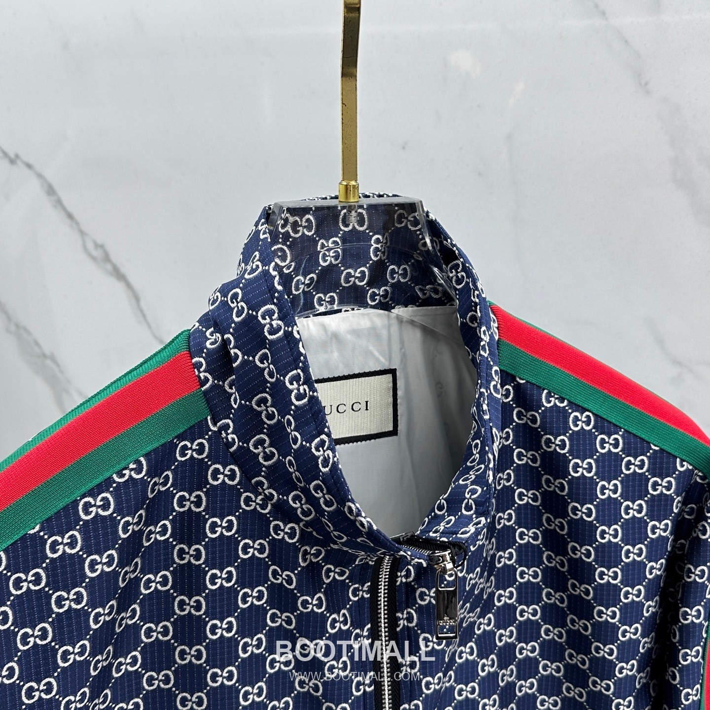 Gucci Stand Collar Jacket Navy 구찌 스탠드 칼라 자켓 네이비 4