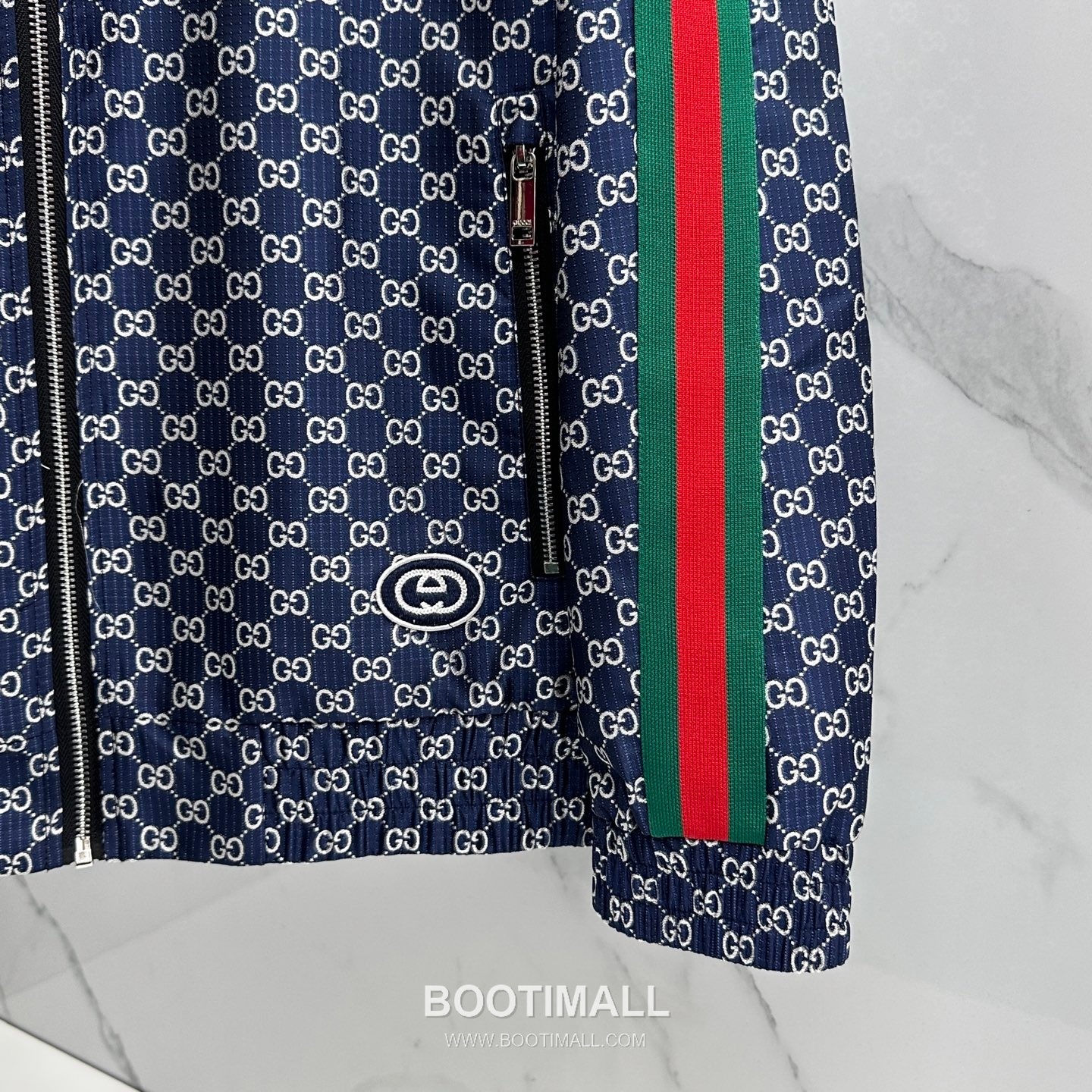 Gucci Stand Collar Jacket Navy 구찌 스탠드 칼라 자켓 네이비 6