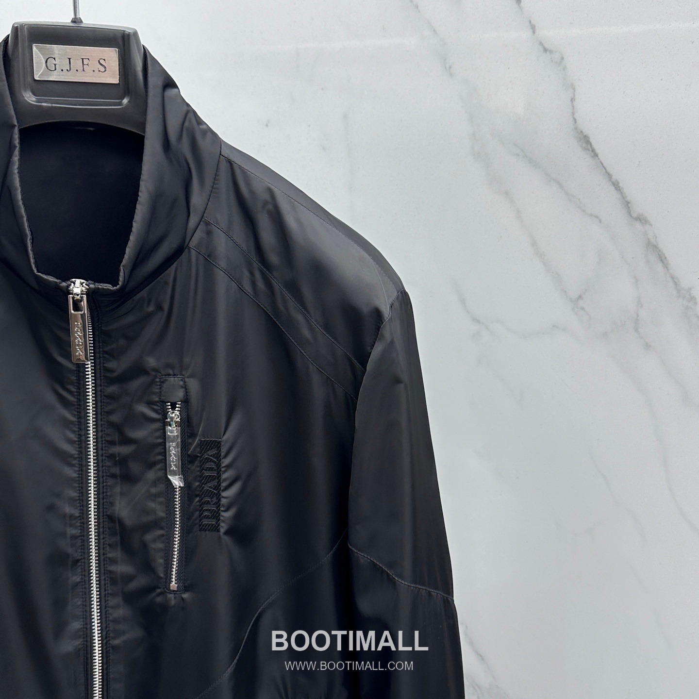 Prada 2026 SS Stand Collar Jacket 프라다 2026 스프링 스탠드 칼라 자켓 P440 5