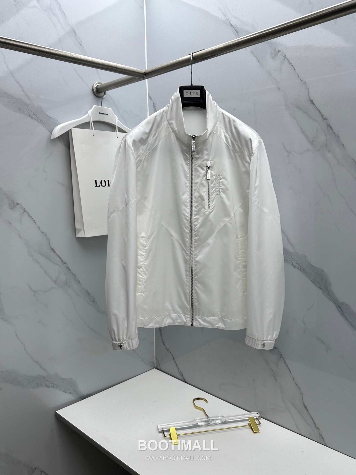 Prada 2026 SS Stand Collar Jacket 프라다 2026 스프링 스탠드 칼라 자켓 P440 1