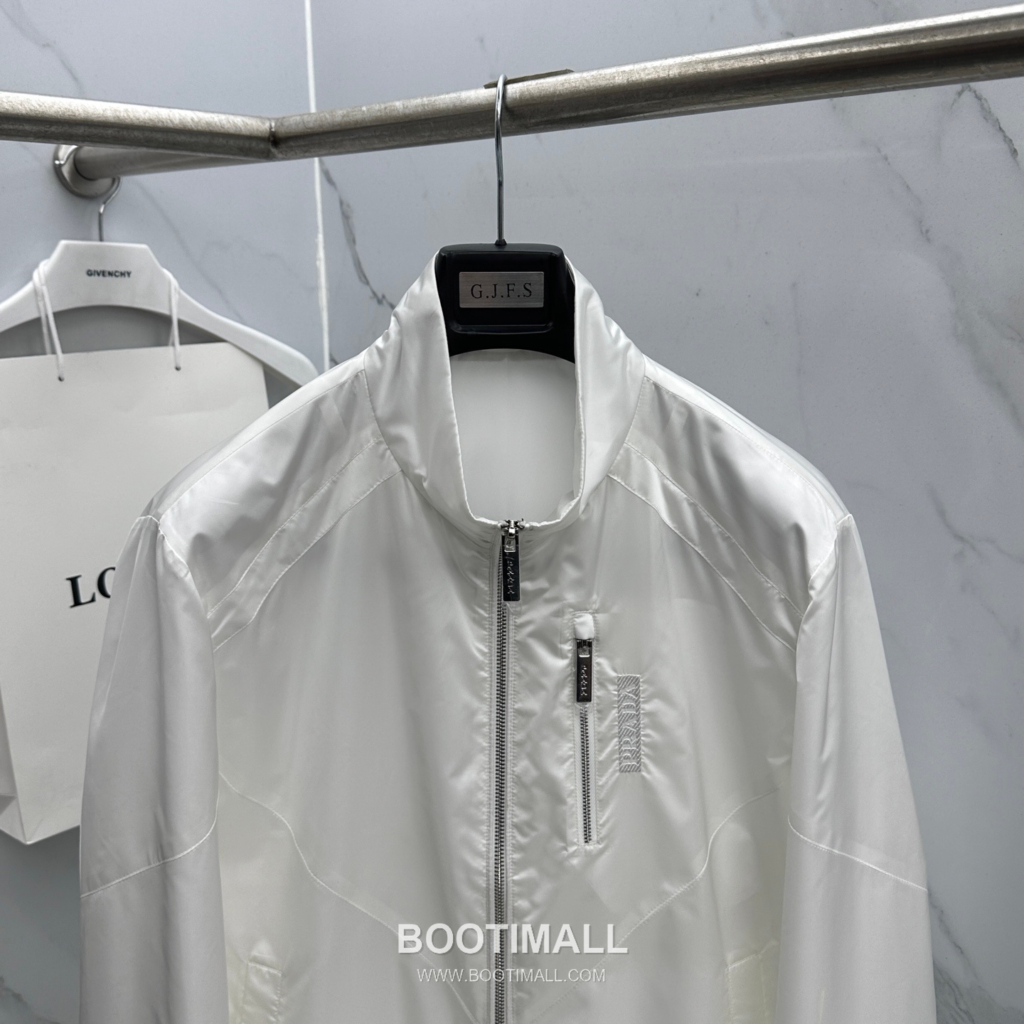 Prada 2026 SS Stand Collar Jacket 프라다 2026 스프링 스탠드 칼라 자켓 P440 3