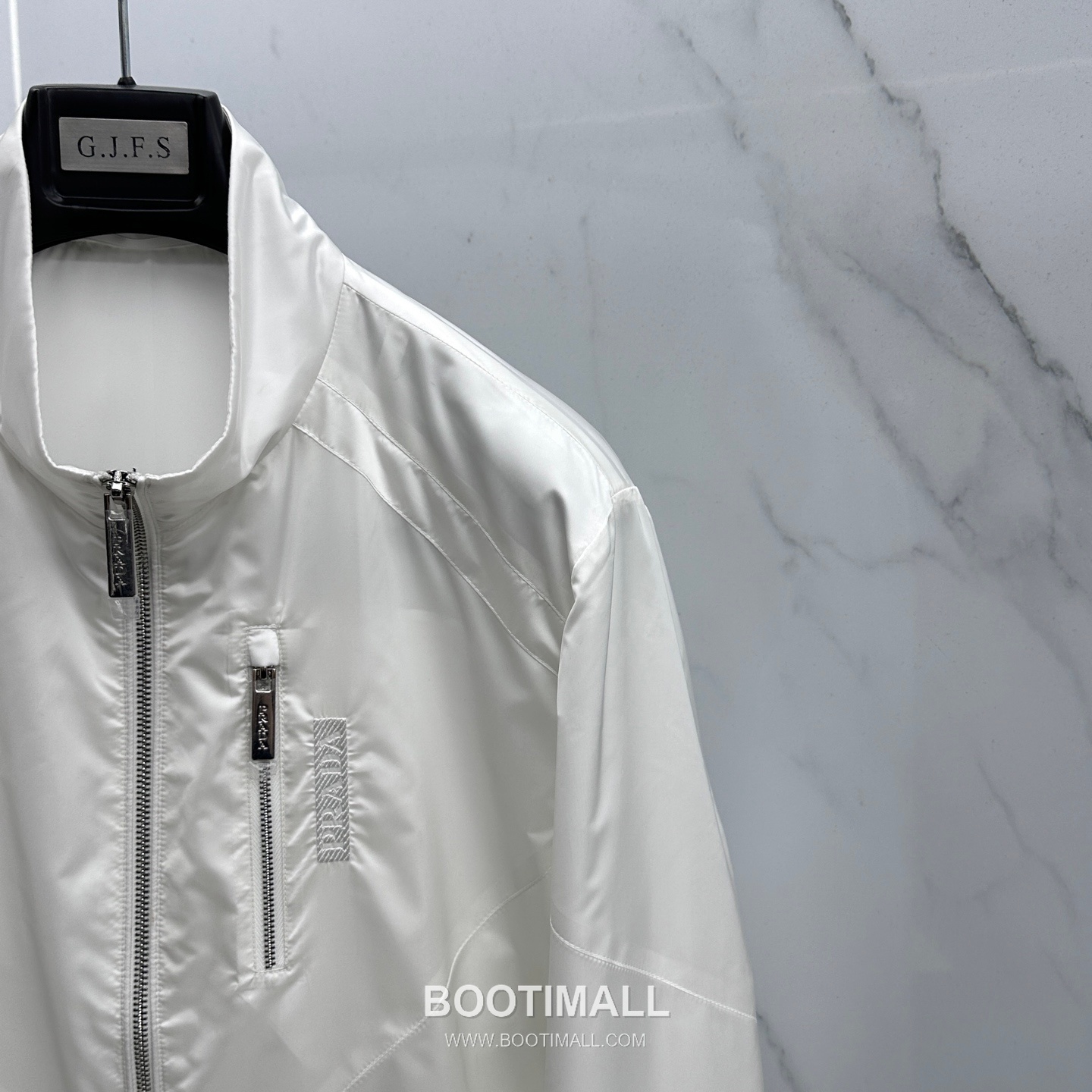 Prada 2026 SS Stand Collar Jacket 프라다 2026 스프링 스탠드 칼라 자켓 P440 5