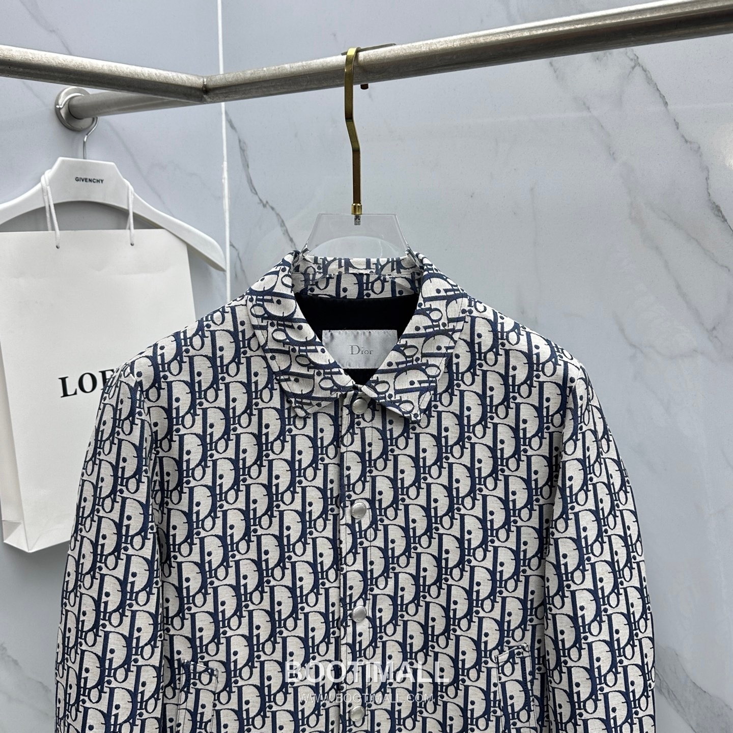 Dior Jacquard Pattern Stand Collar Jacket 디올 자카드 패턴 스탠드 칼라 자켓 P470 3