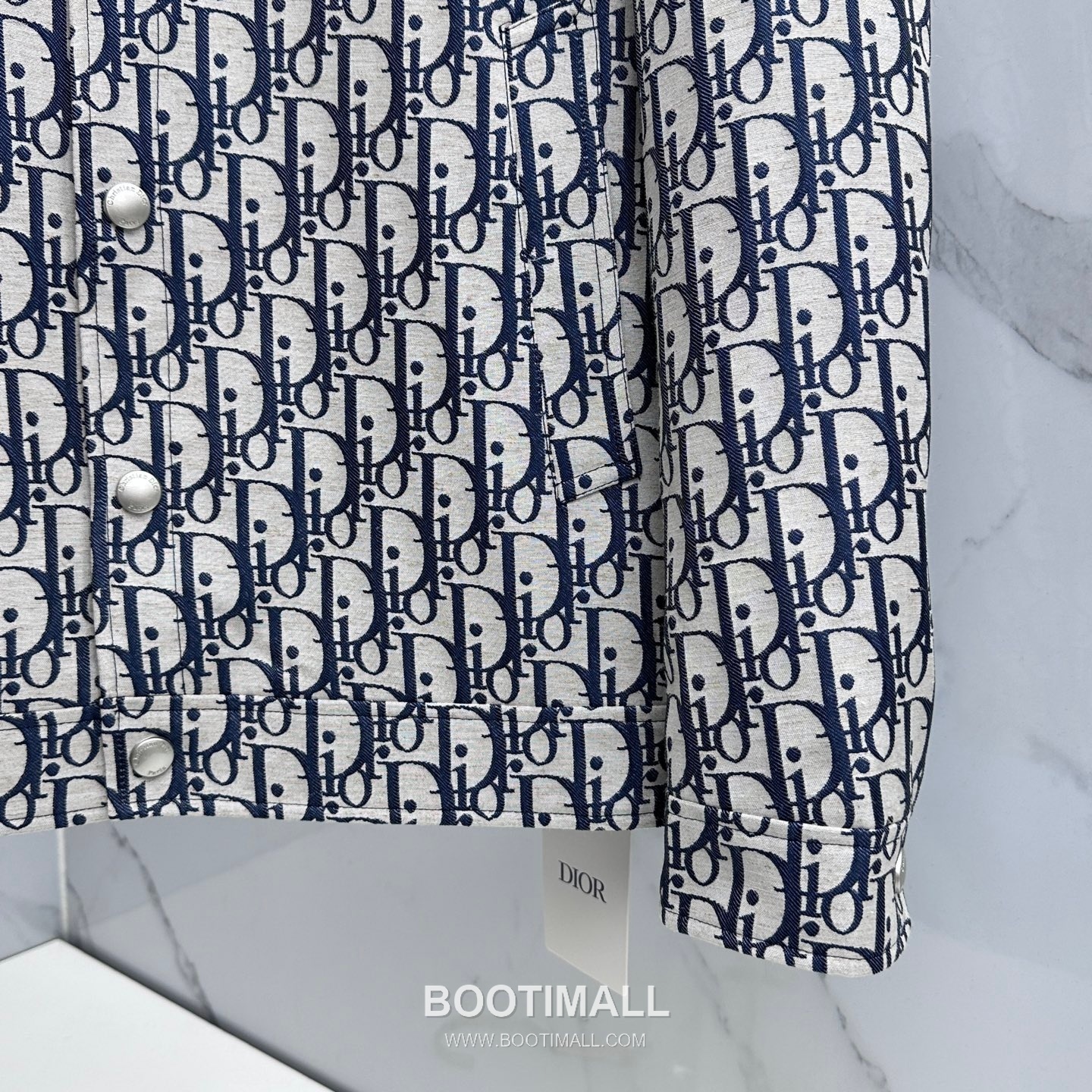 Dior Jacquard Pattern Stand Collar Jacket 디올 자카드 패턴 스탠드 칼라 자켓 P470 6