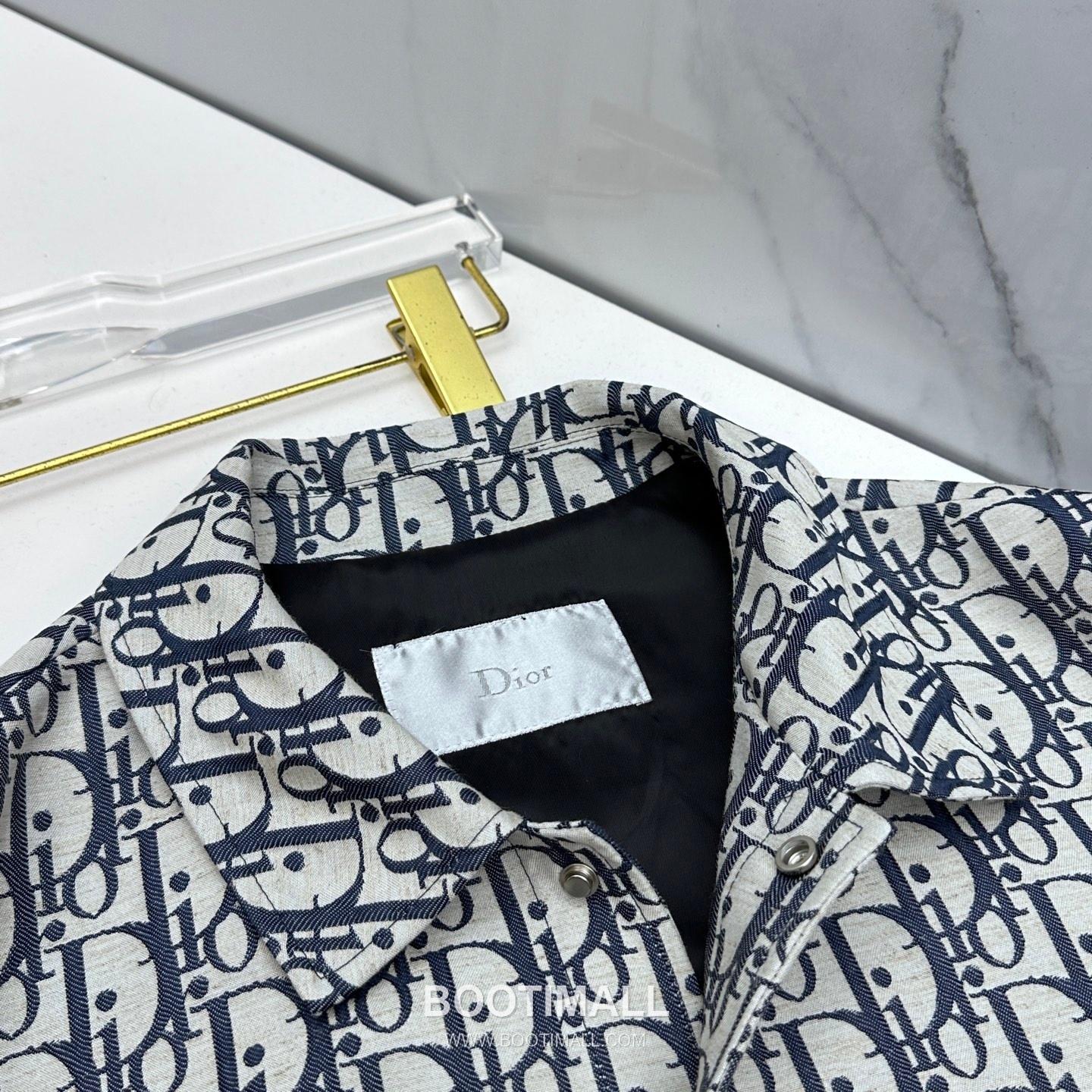 Dior Jacquard Pattern Stand Collar Jacket 디올 자카드 패턴 스탠드 칼라 자켓 P470 7