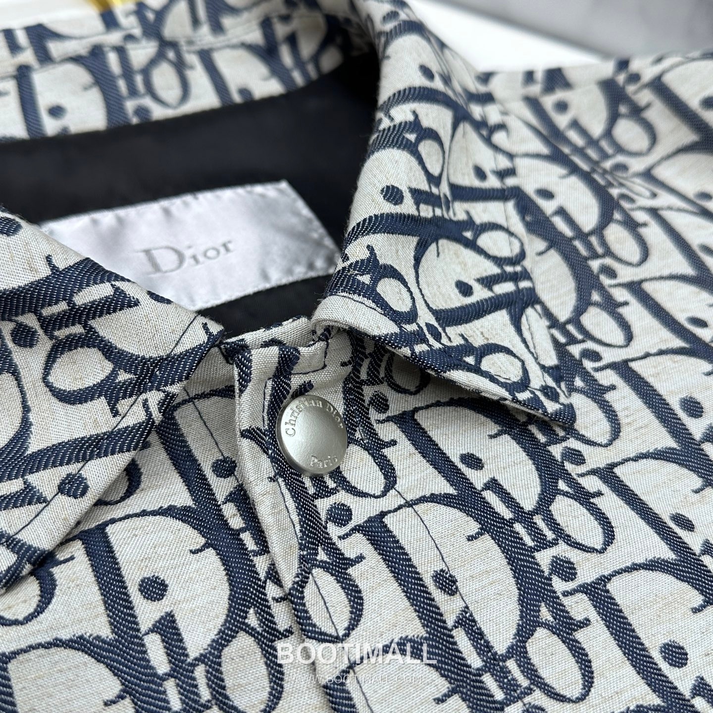 Dior Jacquard Pattern Stand Collar Jacket 디올 자카드 패턴 스탠드 칼라 자켓 P470 8