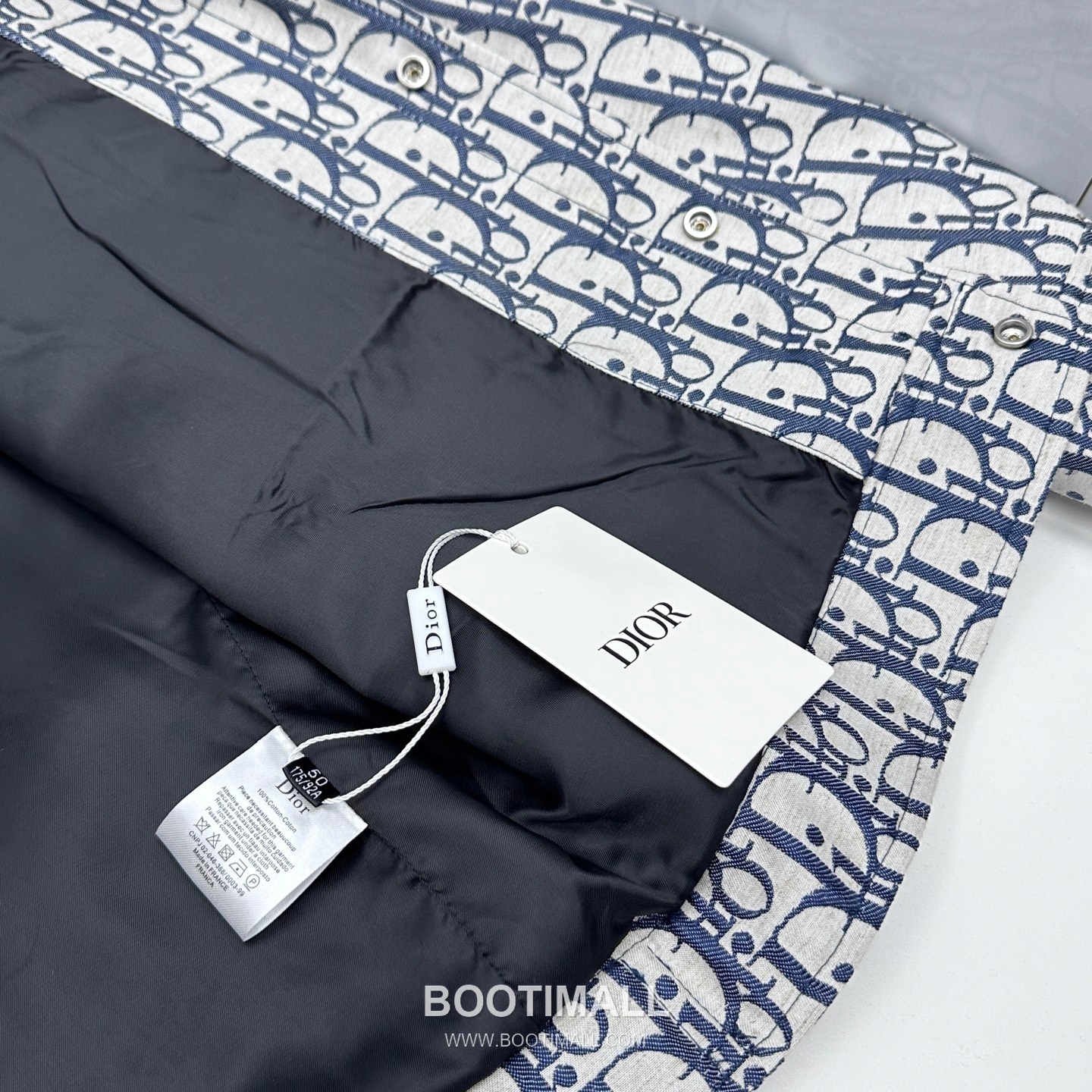 Dior Jacquard Pattern Stand Collar Jacket 디올 자카드 패턴 스탠드 칼라 자켓 P470 9