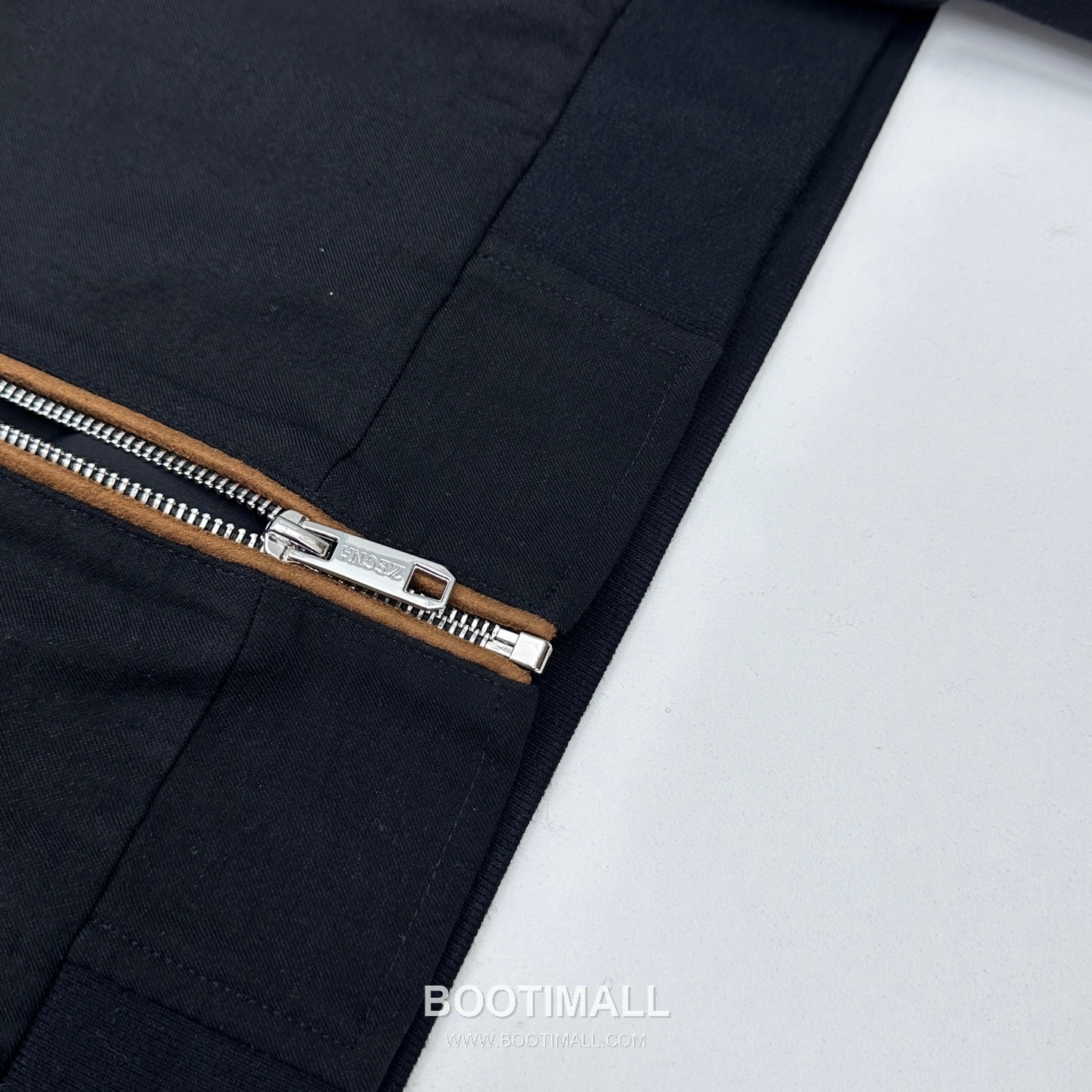 Zegna Cotton Linen Stand Collar Jacket Navy 제냐 코튼 리넨 스탠드 칼라 자켓 네이비 9