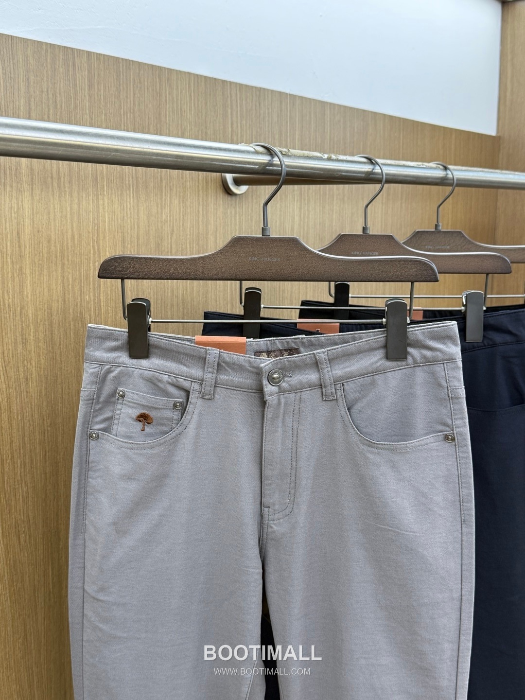 Prada LP Tailored Wool Trousers Black 프라다 LP 테일러드 울 트라우저 블랙 3