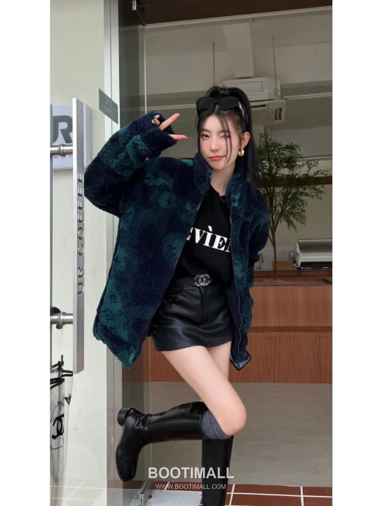 Louis Vuitton Teddy Camouflage High Neck Fleece Jacket 루이비통 테디 카모플라주 하이넥 플리스 자켓 2690 4