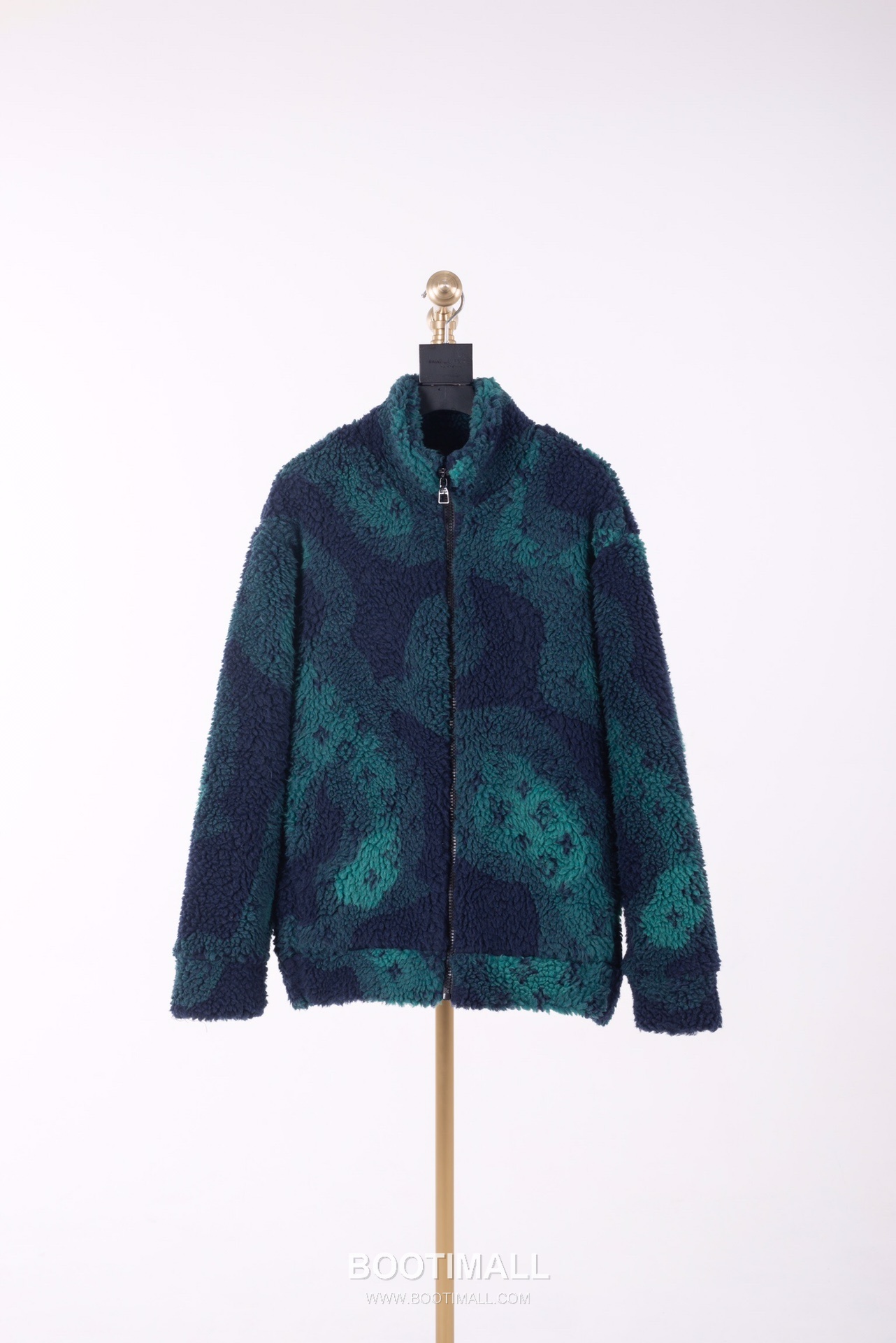 Louis Vuitton Teddy Camouflage High Neck Fleece Jacket 루이비통 테디 카모플라주 하이넥 플리스 자켓 2690 10