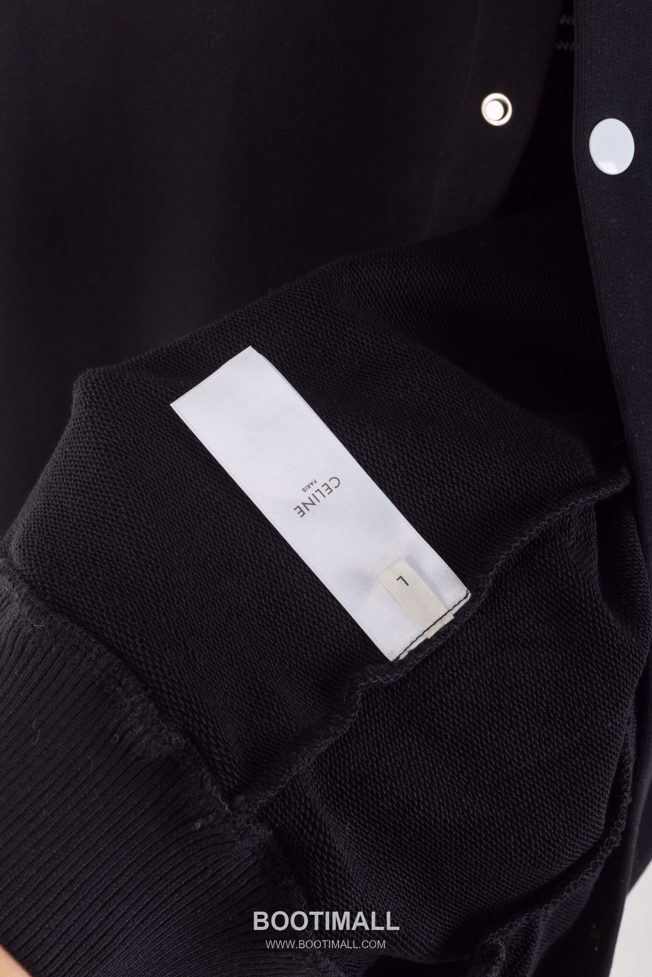 Celine Logo C Patch Baseball Jacket Black 셀린느 로고 C 패치 베이스볼 자켓 블랙 CE-2638 8