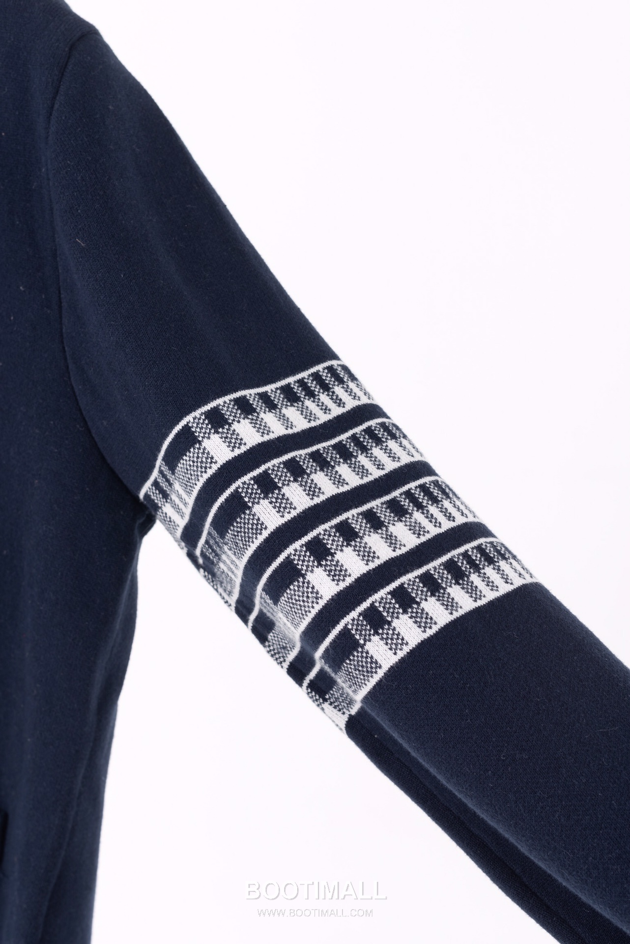 Thom Browne Four Bar Airplane Graphic Wool Knit Cardigan Grey 톰브라운 포 바 비행기 그래픽 울 니트 가디건 그레이 6