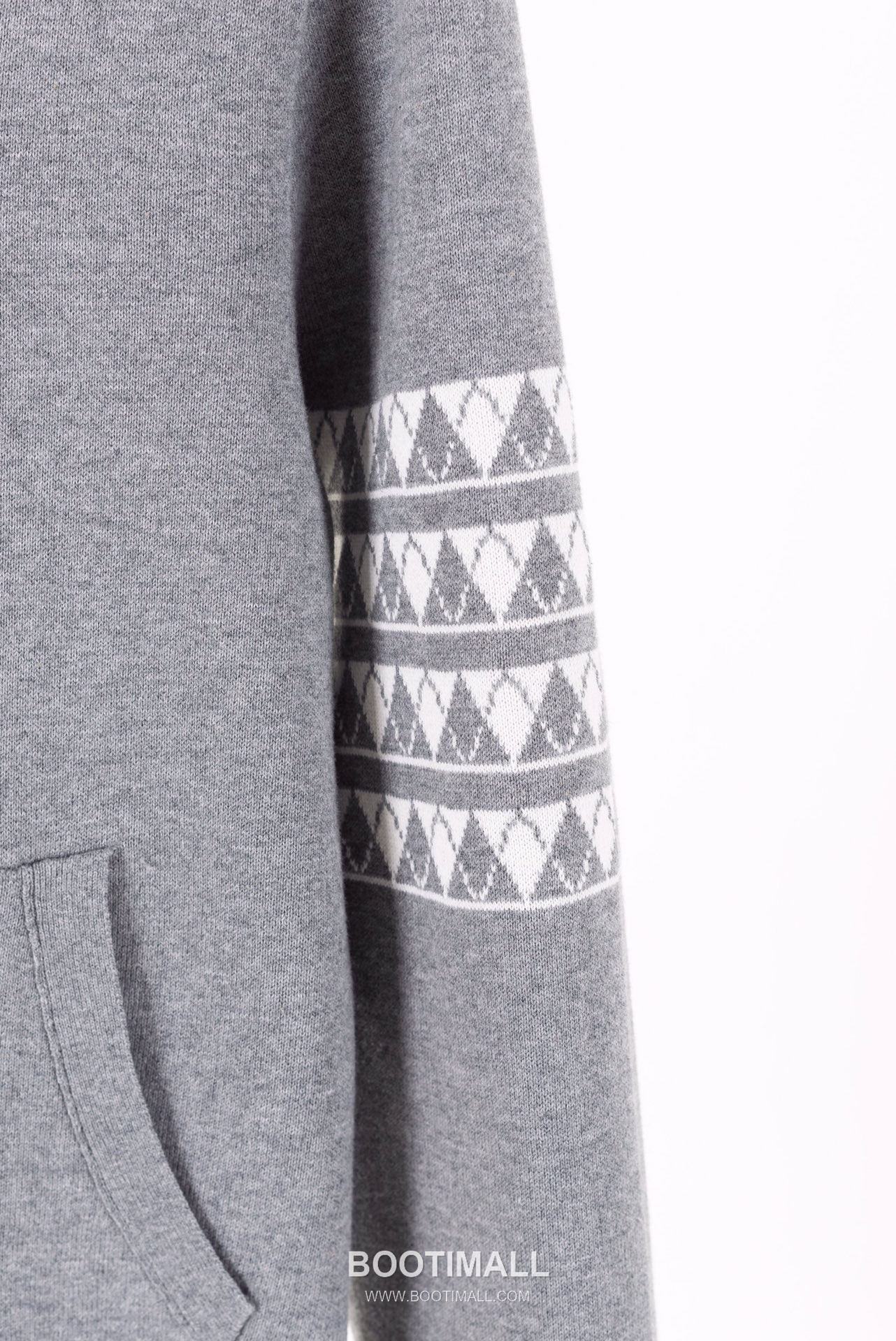 Thom Browne Back Diamond Quilted Dog Knit Hooded Zip-Up Jacket Grey 톰브라운 백 다이아몬드 퀼팅 독 니트 후드 집업 자켓 그레이 2658 15