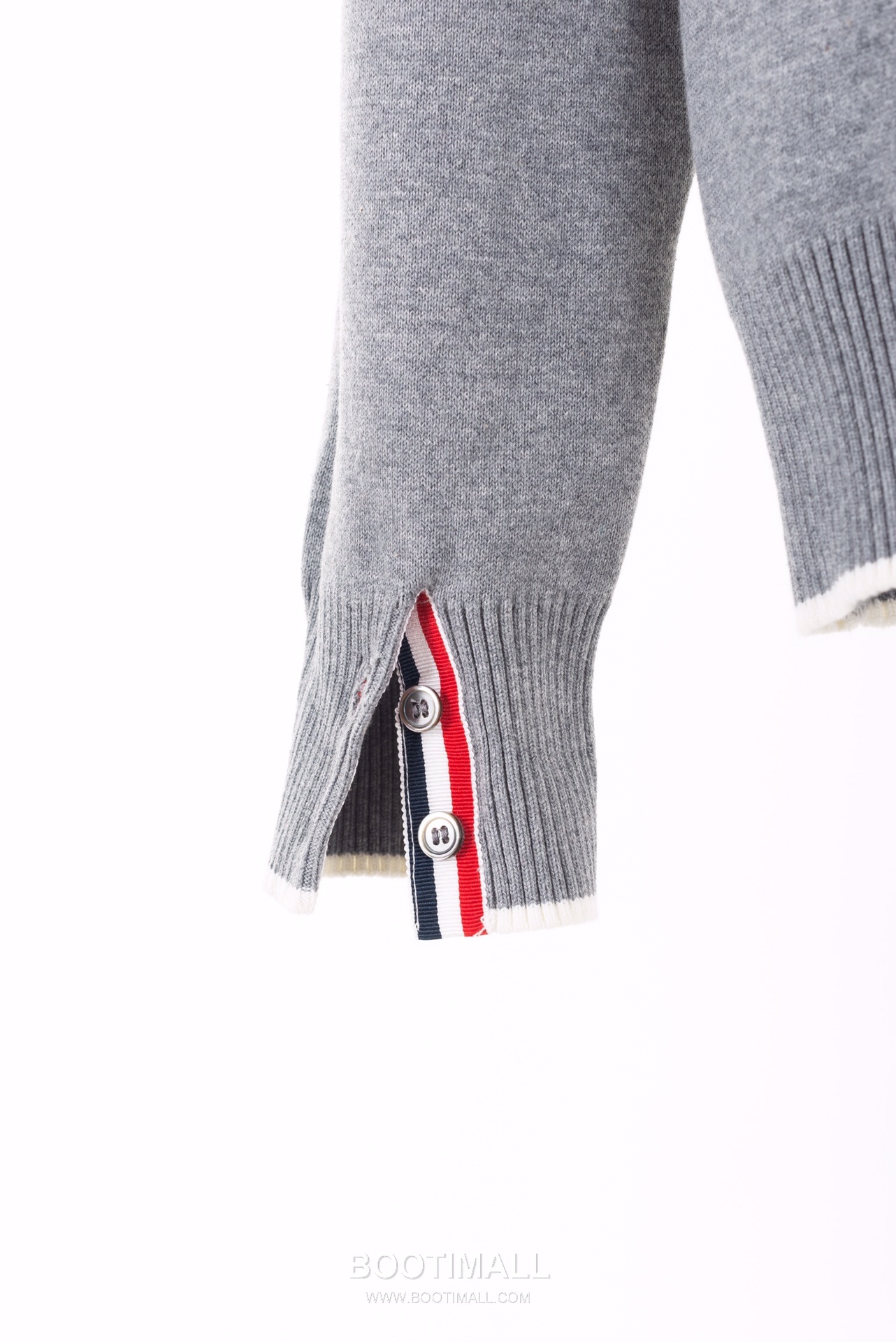 Thom Browne Back Diamond Quilted Dog Knit Hooded Zip-Up Jacket Grey 톰브라운 백 다이아몬드 퀼팅 독 니트 후드 집업 자켓 그레이 2658 17