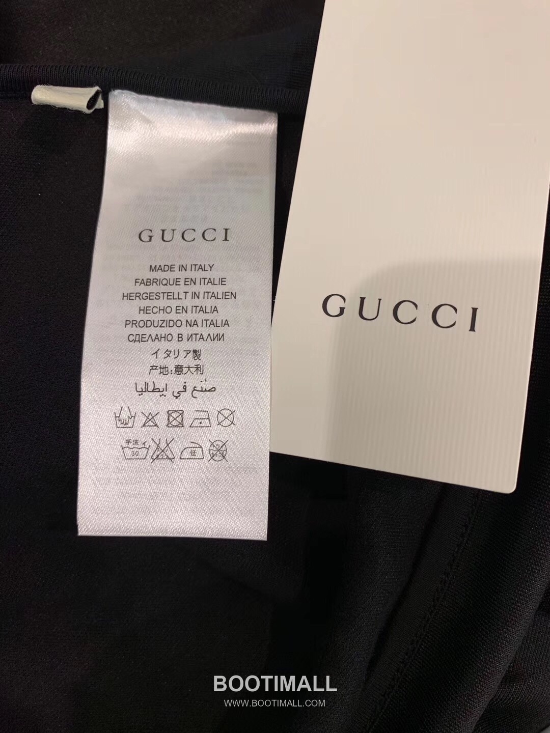 Gucci Side Logo Double G 3M Reflective Stripe Jacket Black 구찌 사이드 로고 더블 G 3M 반사 스트라이프 자켓 블랙 1688 17