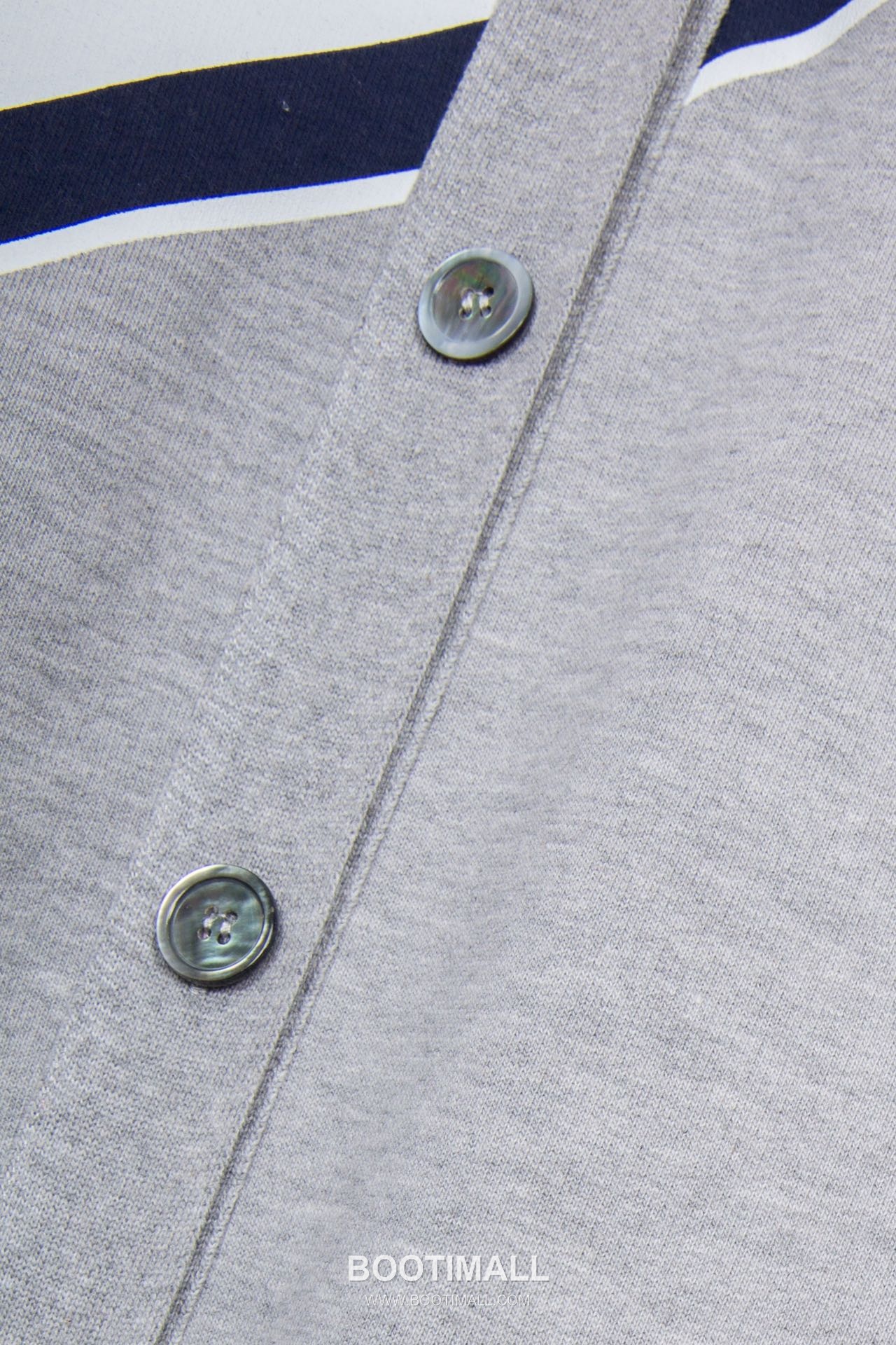 Thom Browne Diagonal Stripe V-Neck Cardigan Navy White 톰브라운 대각선 스트라이프 브이넥 가디건 네이비 화이트 2159 7