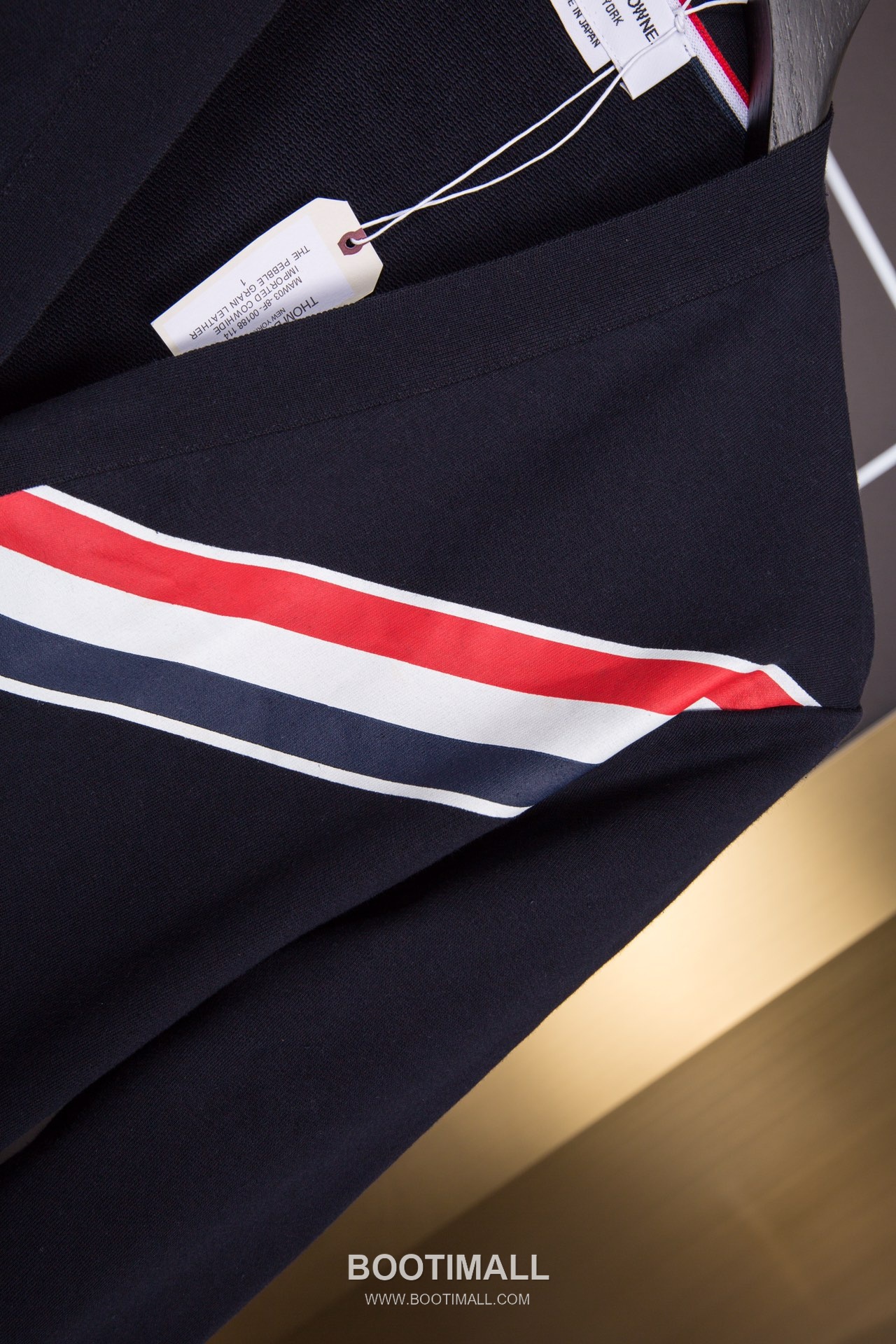 Thom Browne Diagonal Stripe V-Neck Cardigan Navy White 톰브라운 대각선 스트라이프 브이넥 가디건 네이비 화이트 2159 6