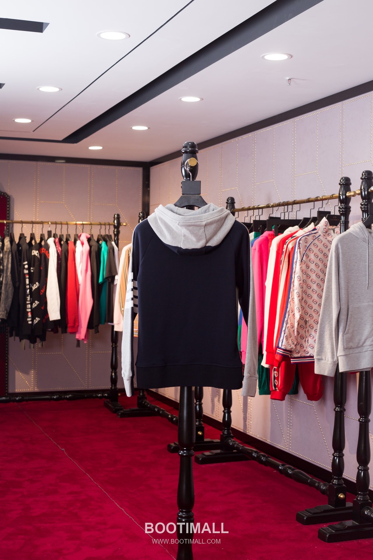 Thom Browne Four Bar Stripe Colorblock Jacket Gray Thom Browne 톰브라운 4바 스트라이프 컬러블록 자켓 그레이 TB73 7