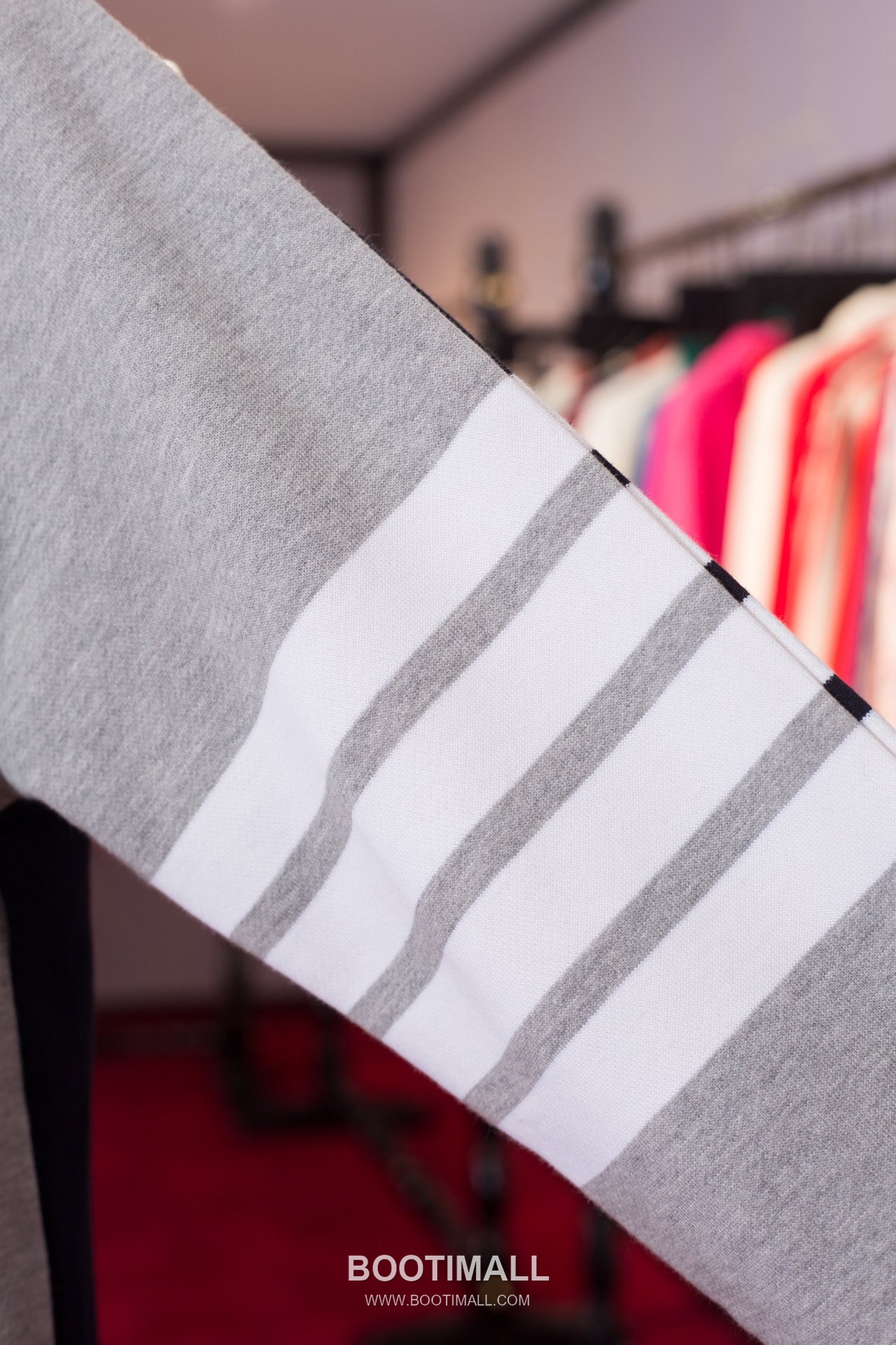 Thom Browne Four Bar Stripe Colorblock Jacket Gray Thom Browne 톰브라운 4바 스트라이프 컬러블록 자켓 그레이 TB73 11