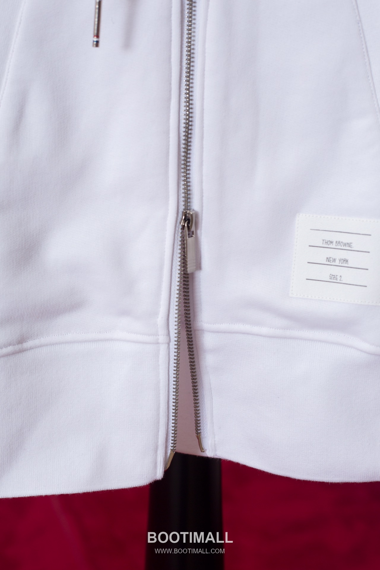 Thom Browne Rainbow Stripe Zip-Up Jacket Light Gray 톰브라운 레인보우 스트라이프 집업 자켓 라이트 그레이 TB66 4