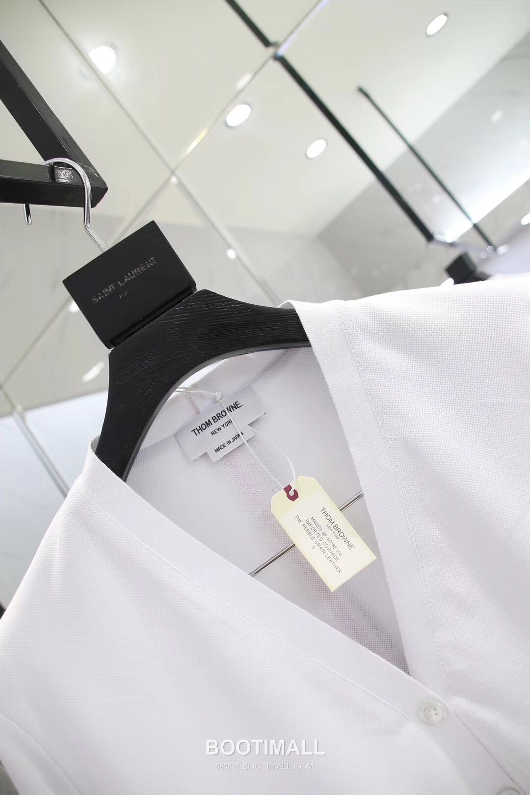 Thom Browne Pique Cotton Cardigan Pink White 톰브라운 피케 코튼 가디건 핑크 화이트 TB29 6