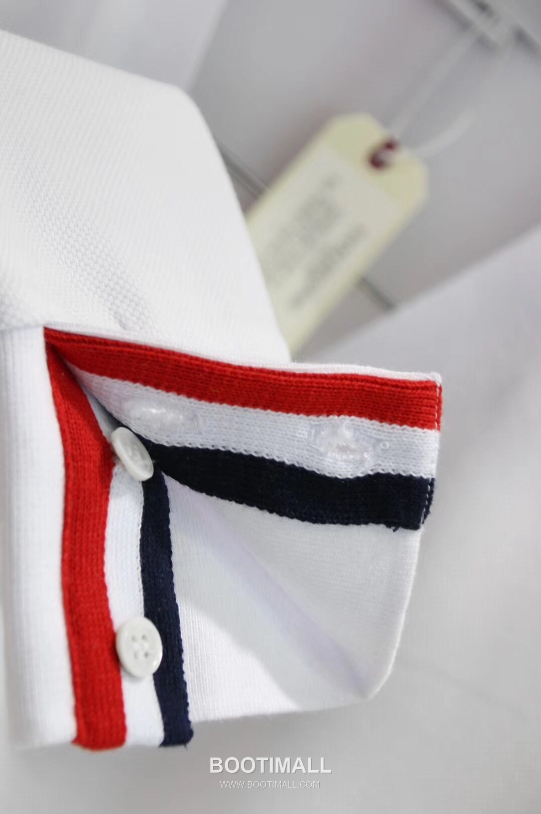 Thom Browne Pique Cotton Cardigan Pink White 톰브라운 피케 코튼 가디건 핑크 화이트 TB29 8