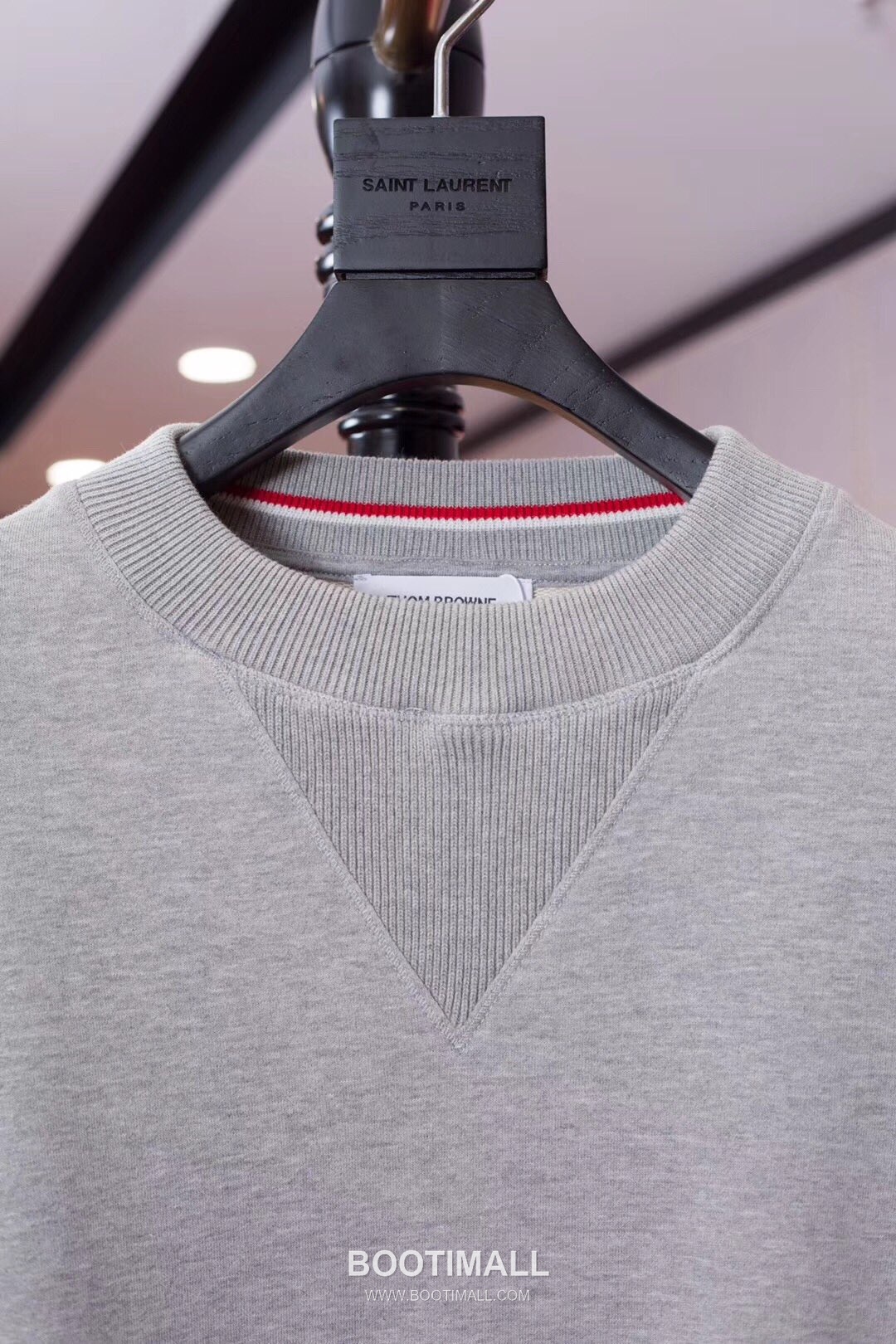 Thom Browne Classic Stripe Knit Crewneck Sweatshirt Navy 톰브라운 클래식 스트라이프 니트 크루넥 스웨트셔츠 네이비 TB55 13