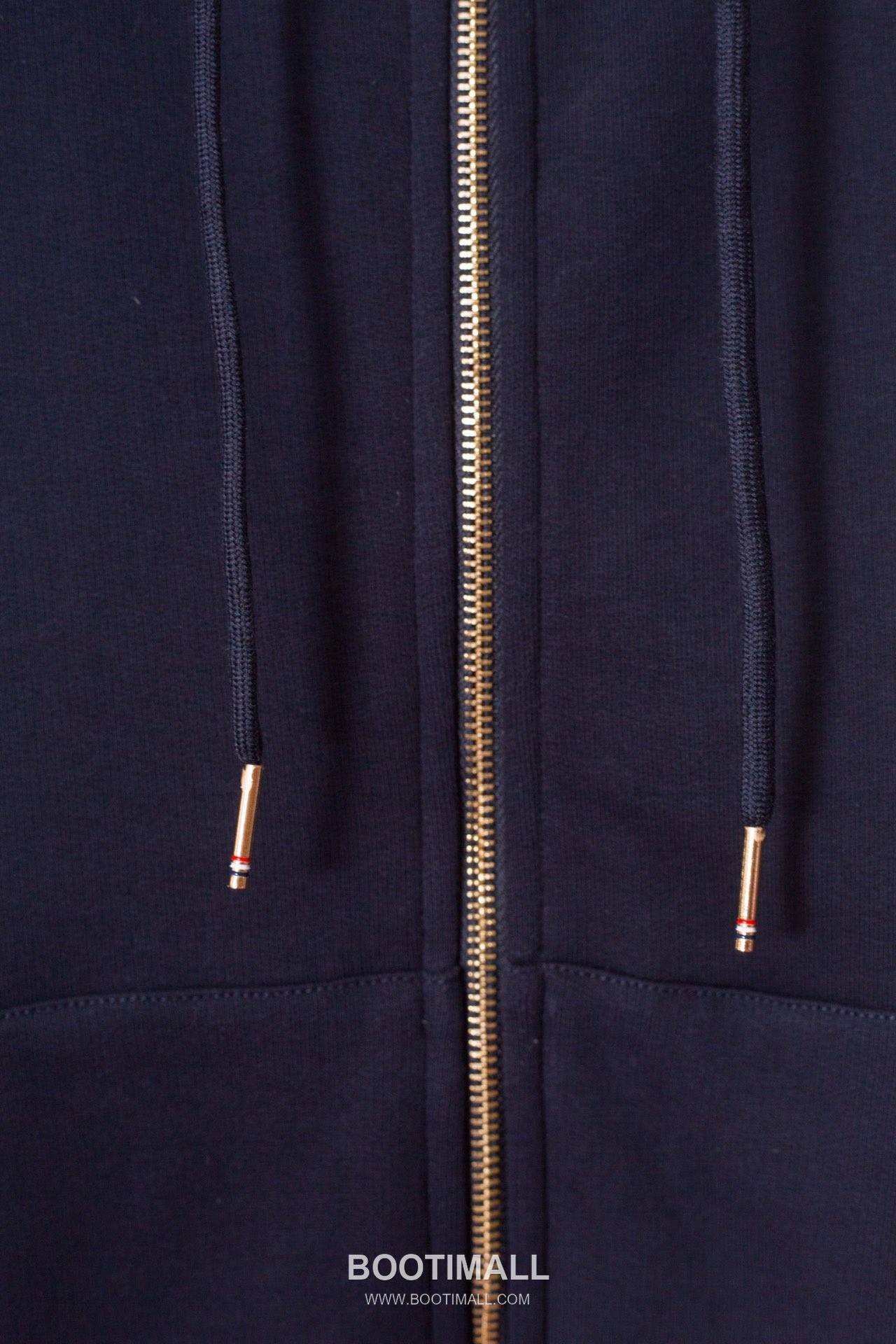 Thom Browne Back Webbing Zip-Up Hoodie Jacket Grey 톰브라운 백 웨빙 집업 후디 자켓 그레이 TB61 6