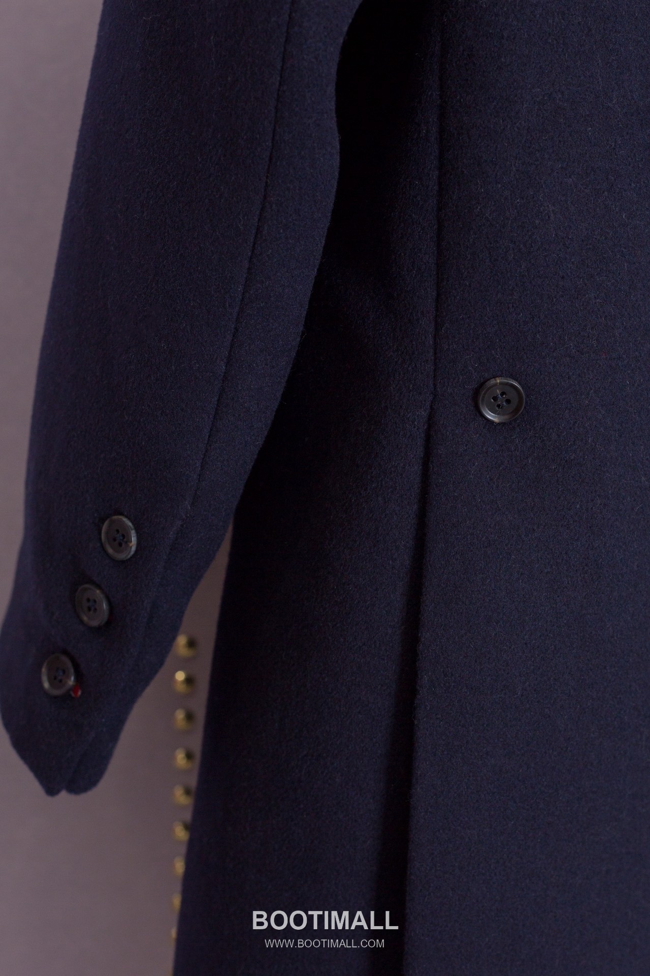 Thom Browne Striped Wool Coat with Back Webbing Tape 톰브라운 백 웨빙 테이프 스트라이프 울 코트 2019 6