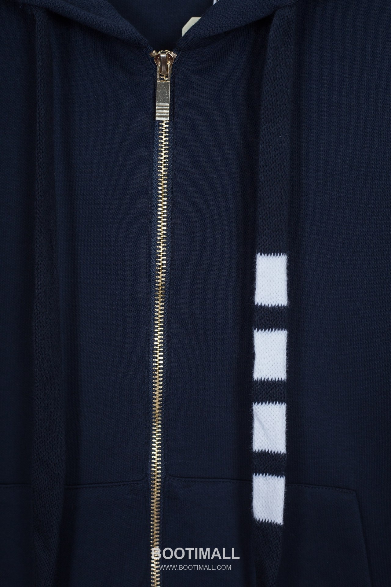 Thom Browne Rope Stripe Zip-Up Hoodie Grey 톰브라운 로프 스트라이프 집업 후드 그레이 5