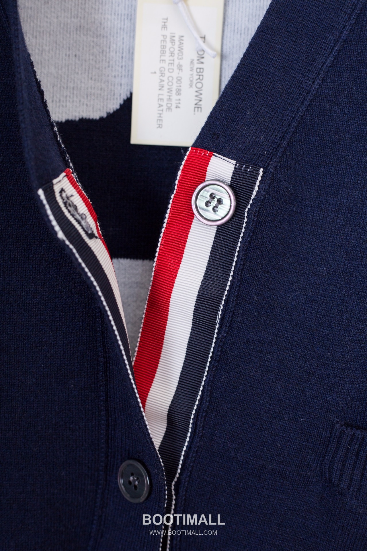 Thom Browne Four-Bar Dolphin Cardigan 1822 톰브라운 4바 돌핀 카디건 1822 4