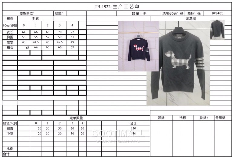 Thom Browne Check Dachshund Knit Crewneck Sweater Grey 톰브라운 체크 닥스훈트 니트 크루넥 스웨터 그레이 1922 13