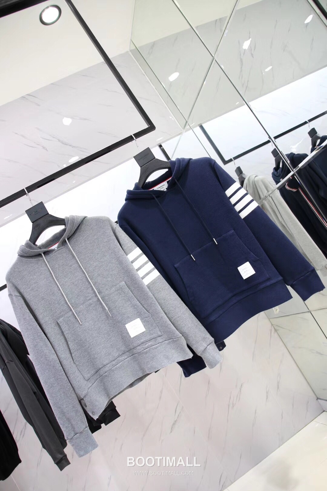 Thom Browne Cashmere Hoodie Grey 톰브라운 캐시미어 후디 그레이 TB850 1